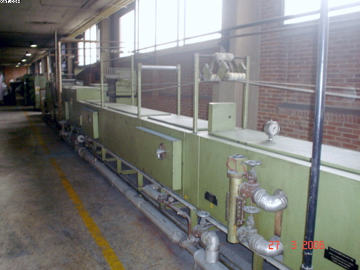 SUPERBA Heatsetting Machine, 1983 yr, 9 meter. tunnel,